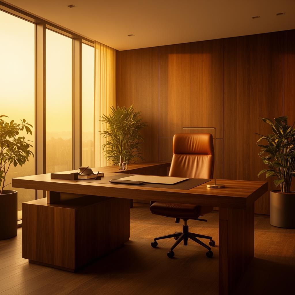 Executive office setup